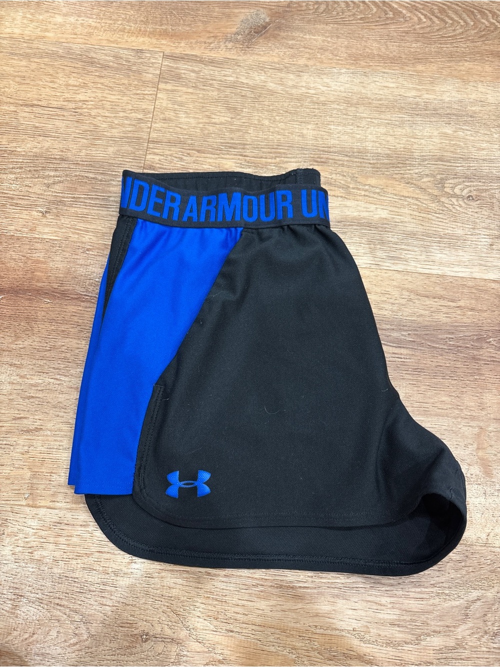 Under Armour Black & Blue Women’s Athletic Shorts